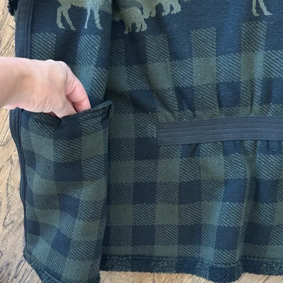 Woolrich Forest Plaid Fleece Vest - Picture 5 of 11